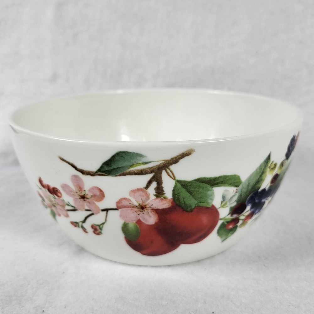 Lenox Orchard in Bloom Peach Plum 5 3/4" Rice Bowl Catherine McClung Replacement - Picture 1 of 10
